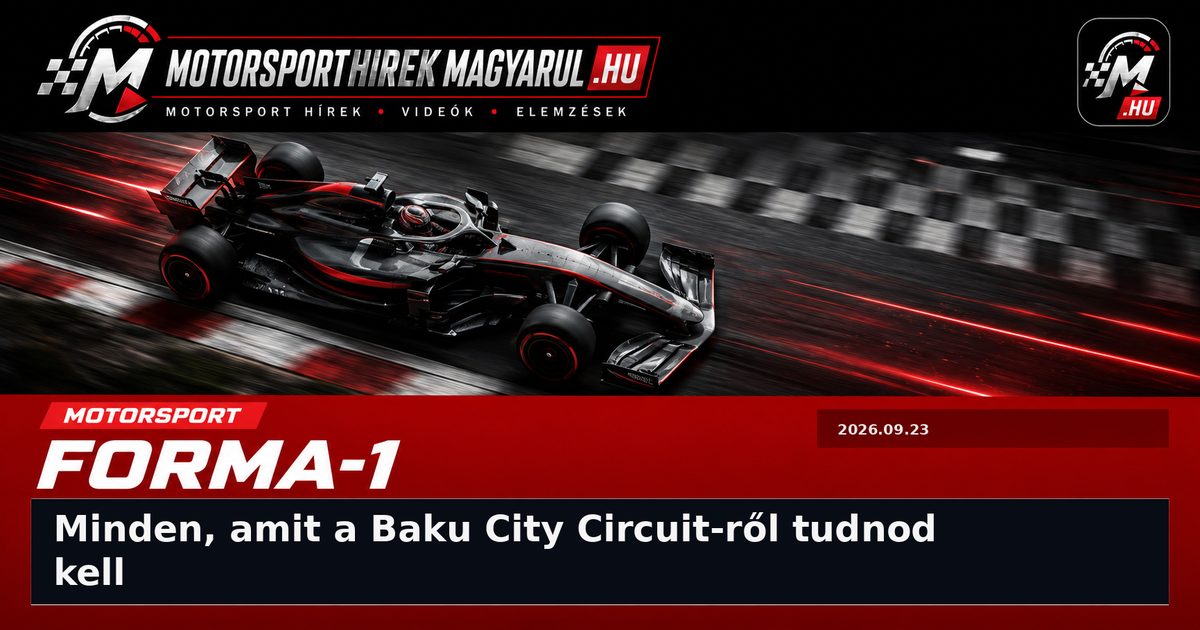 Minden, amit a Baku City Circuit-ről tudnod kell