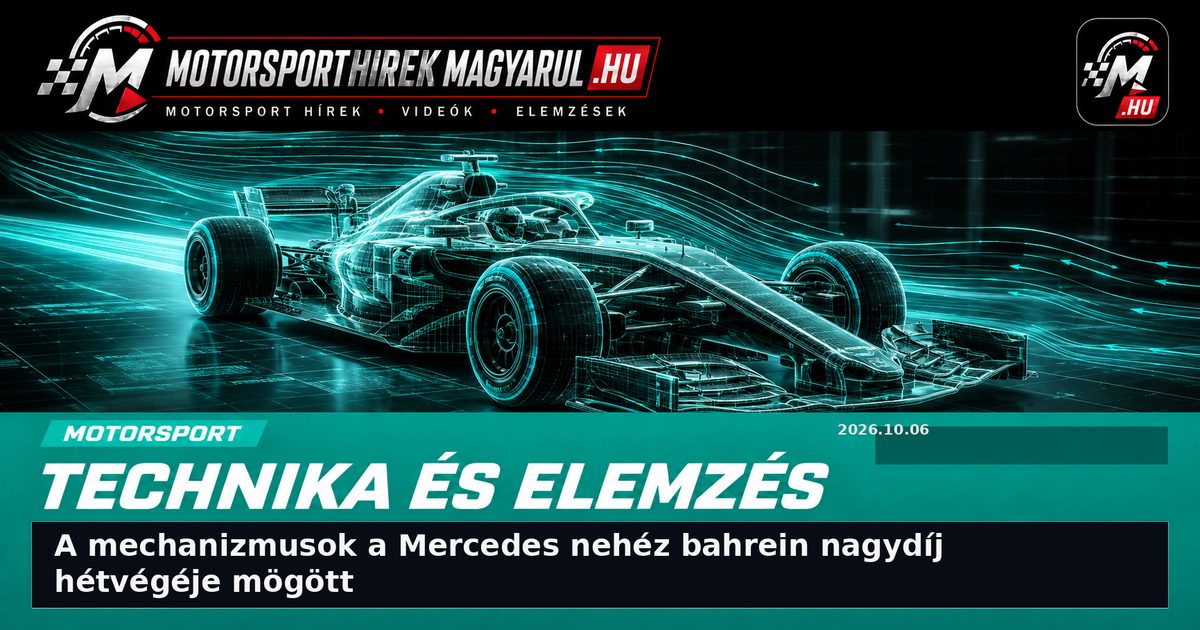 A mechanizmusok a Mercedes nehéz bahrein nagydíj hétvégéje mögött