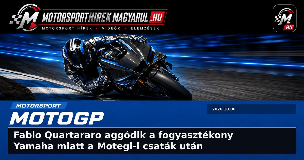 Fabio Quartararo aggódik a fogyasztékony Yamaha miatt a Motegi-i csaták után