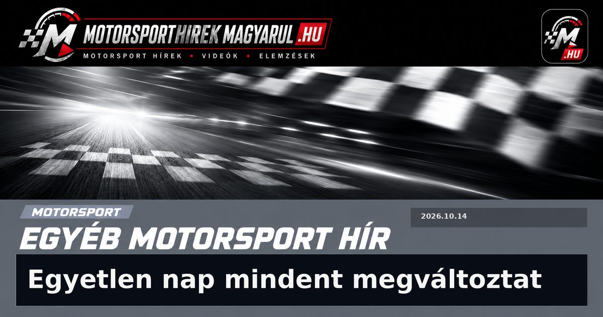 Egyetlen nap mindent megváltoztat 🥹