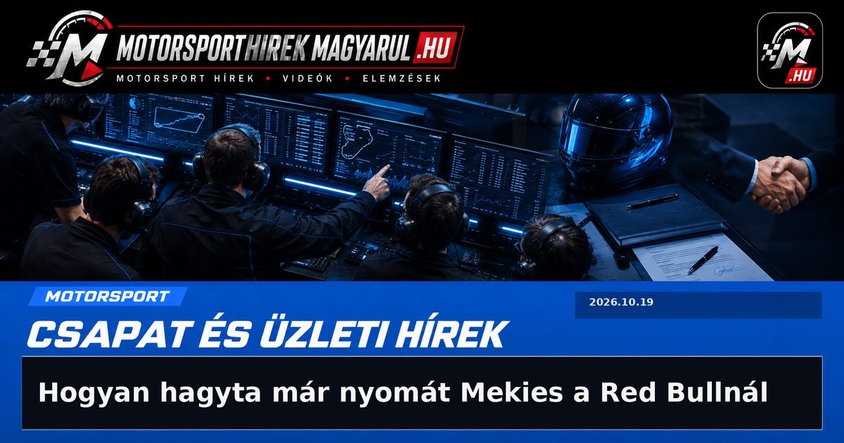 Hogyan hagyta már nyomát Mekies a Red Bullnál